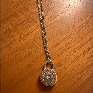 Tiffany & Co. 925 sterling silver with diamond necklace